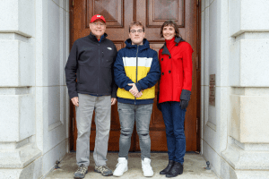Big Couple Bruce and Di & Little Brother James